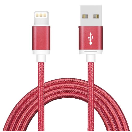 Astrotek 1m USB Lightning Data Sync Charger Red Color Cable for iPhone 7S 7 Plus 6S 6 Plus 5 5S iPad Air Mini iPod Astrotek 1m USB Lightning Data Sync Charger Red Color Cable for iPhone 7S 7 Plus 6S 6 Plus 5 5S iPad Air Mini iPod